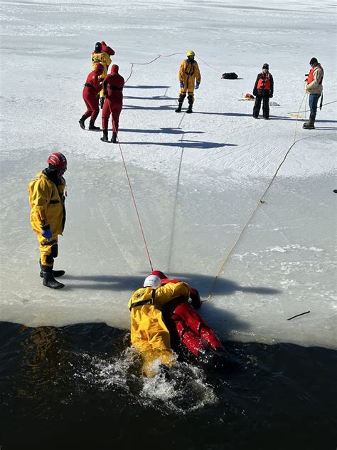Ice Rescue Preparation