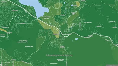 Issaquah WA Neighborhoods Map