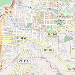 Ithaca NY Zip Code Boundaries