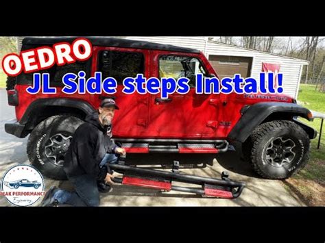 Jeep Wrangler Step Running Boards Installation