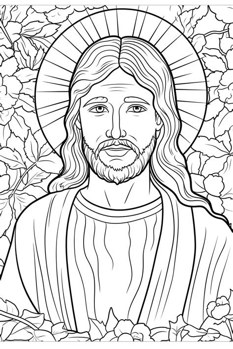 Jesus Coloring Sheets