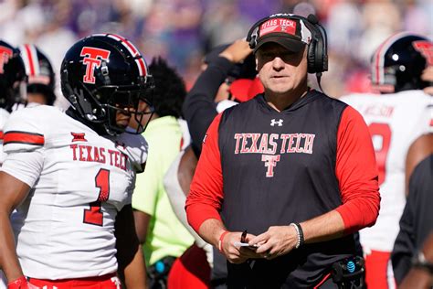 Joey McGuire Texas Tech Coach
