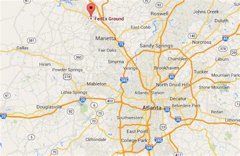 Kennesaw GA Map