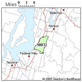Kent WA Zip Code Usage