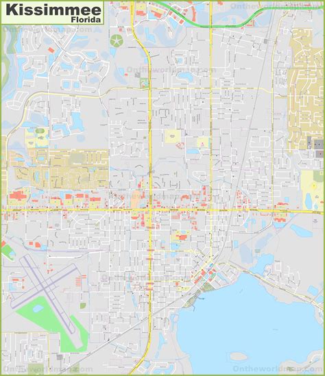 Kissimmee Florida Map