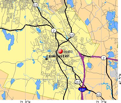 Leominster MA Zip Code Economic Data