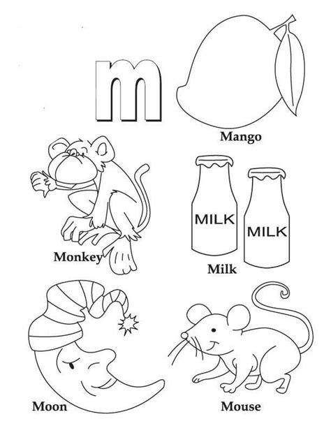 Letter A Coloring Pages Usage