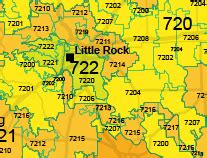 Little Rock AK Zip Code Guide