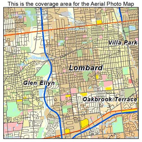 Lombard IL Zip Code Map