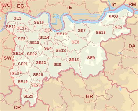 London Postal Codes