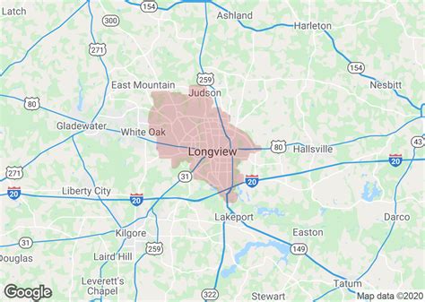 Longview Texas Zip Code 75606