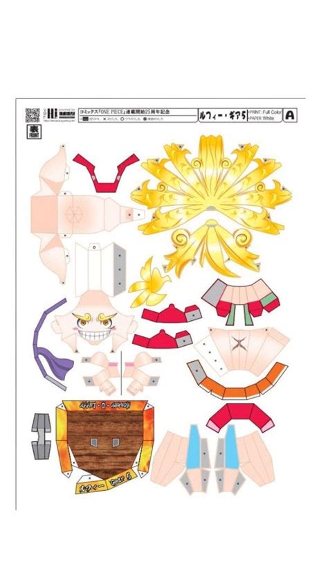 Luffy Gear 5 Template