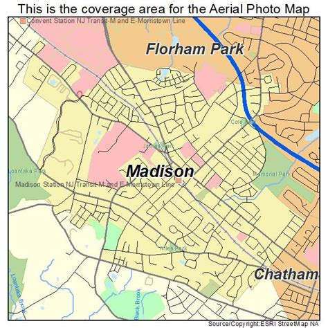 Madison NJ Map
