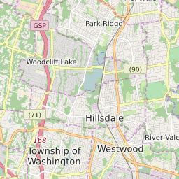 Mahwah NJ Zip Code 07430 Map