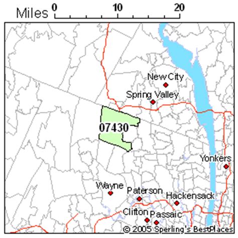 Mahwah NJ Zip Code 07430