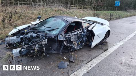 McLaren Crash