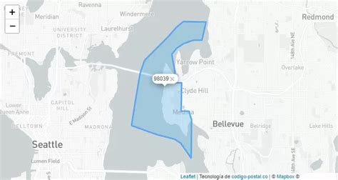 Medina Zip Code 98039