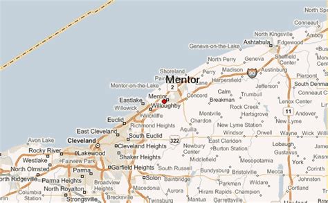Mentor Ohio Map