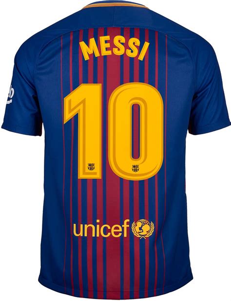 Messi in Barcelona Jersey