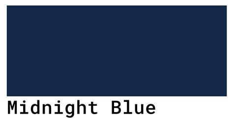 Midnight Blue Color