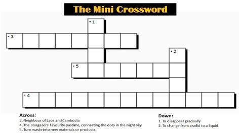 Mini Crossword