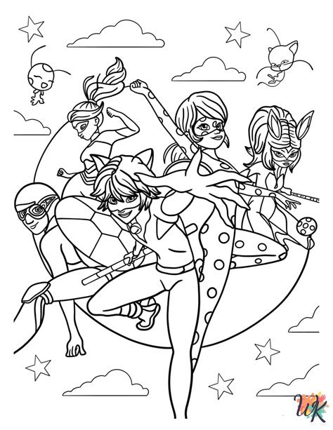 Miraculous Ladybug Coloring Pages