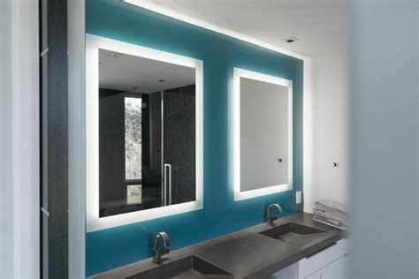 A shadow box with a mirror back