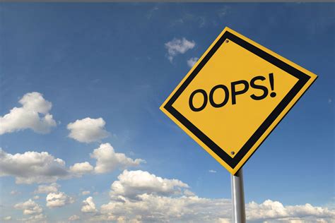 Mistakes Happen