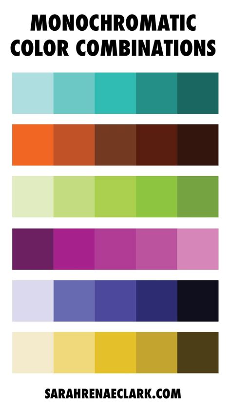 Monochromatic Colors