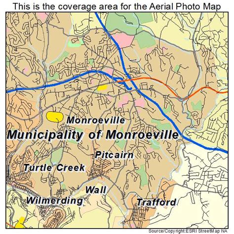 Monroeville PA Map