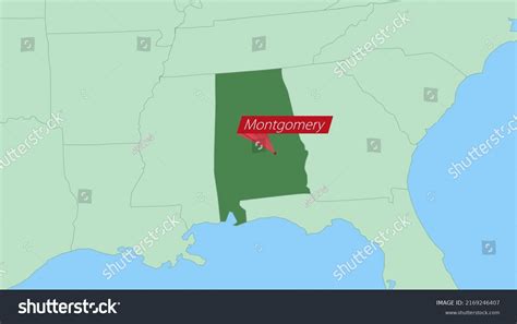 Montgomery Alabama Map