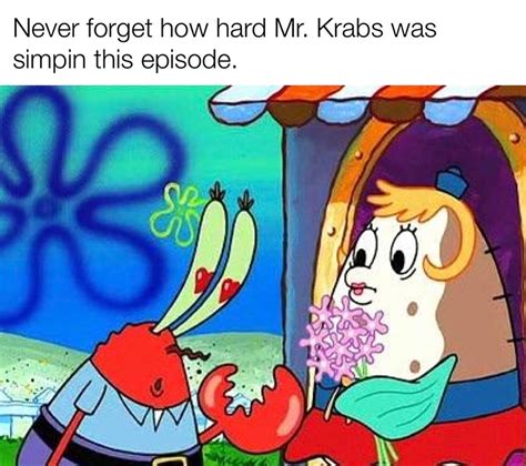 Mr. Krabs' Greed Meme