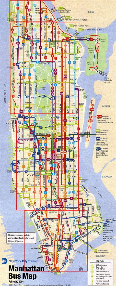 NYC Public Transportation Map