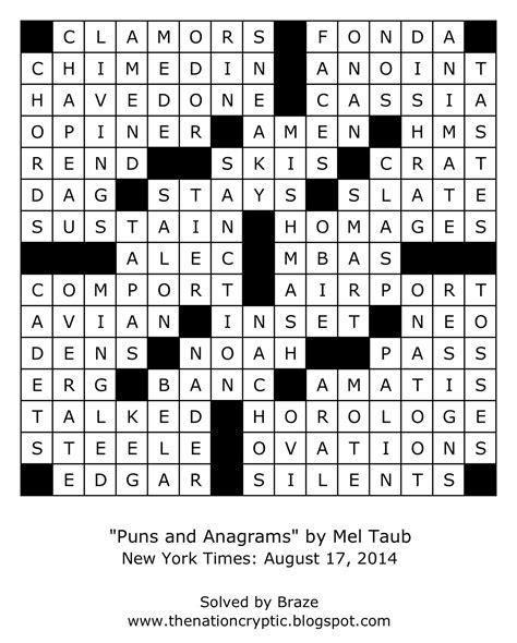 NYT Crossword Seattle Edition
