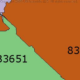 Nampa Idaho Zip Code Map