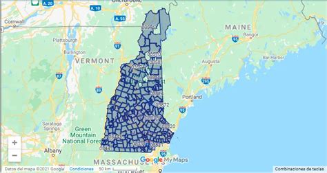 New Hampshire Zip Codes by City