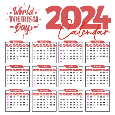 New Year's Calendar