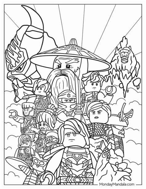Ninjago Coloring Pages