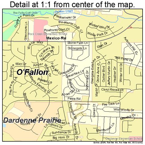 O'Fallon Missouri Map
