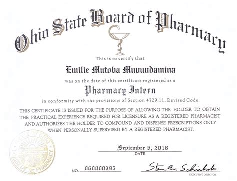 Ohio Pharmacy Licenses