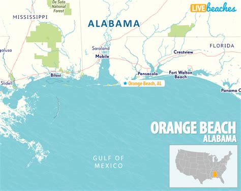 Orange Beach Al 36561 Map