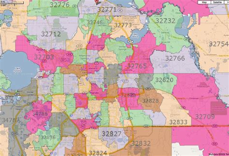 Orlando FL Zip Codes Overview
