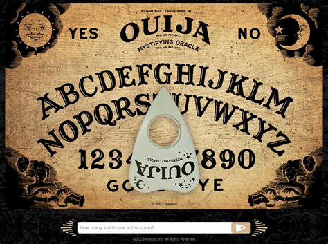 Ouija Board Usage