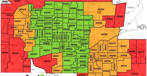 Peoria Zip Code History