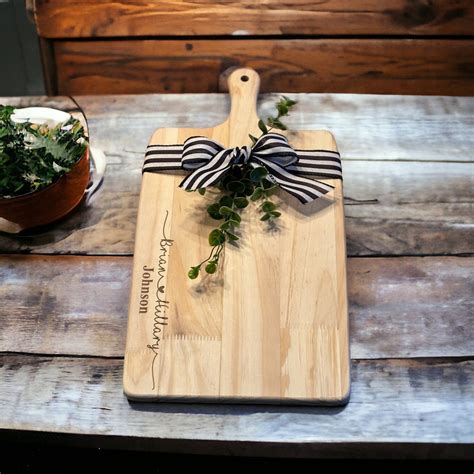 Personalized Engraved Cutting Board