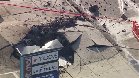 Philadelphia Plane Crash Crater