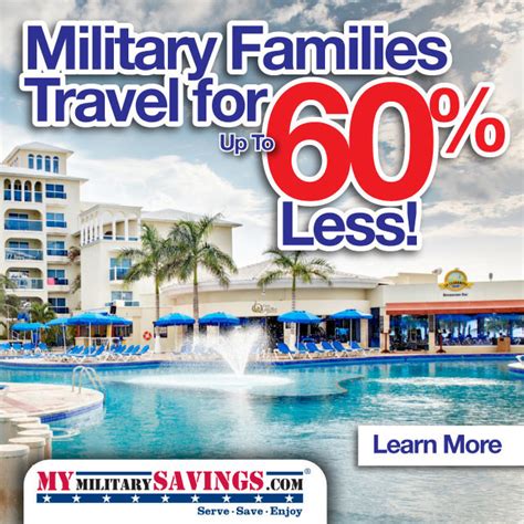 Popular Military Travel Deals and Discounts