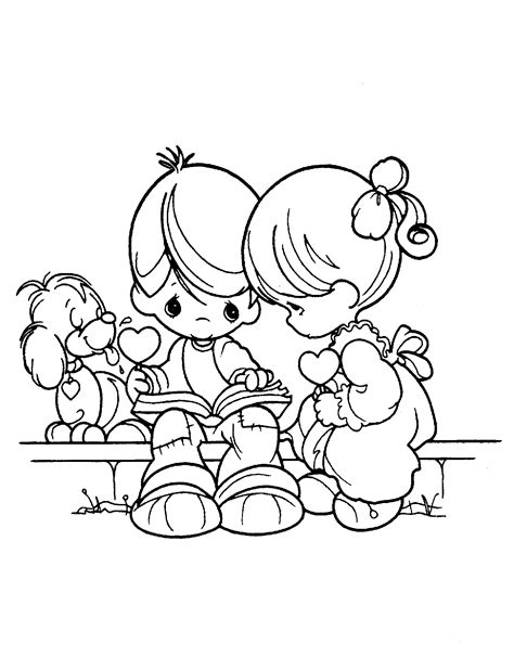Precious Moments Coloring Book