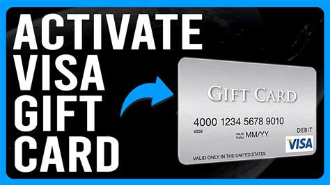 Register Visa Gift Card