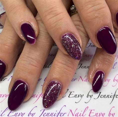 Rich Plum Purple Nail Polish Colors
